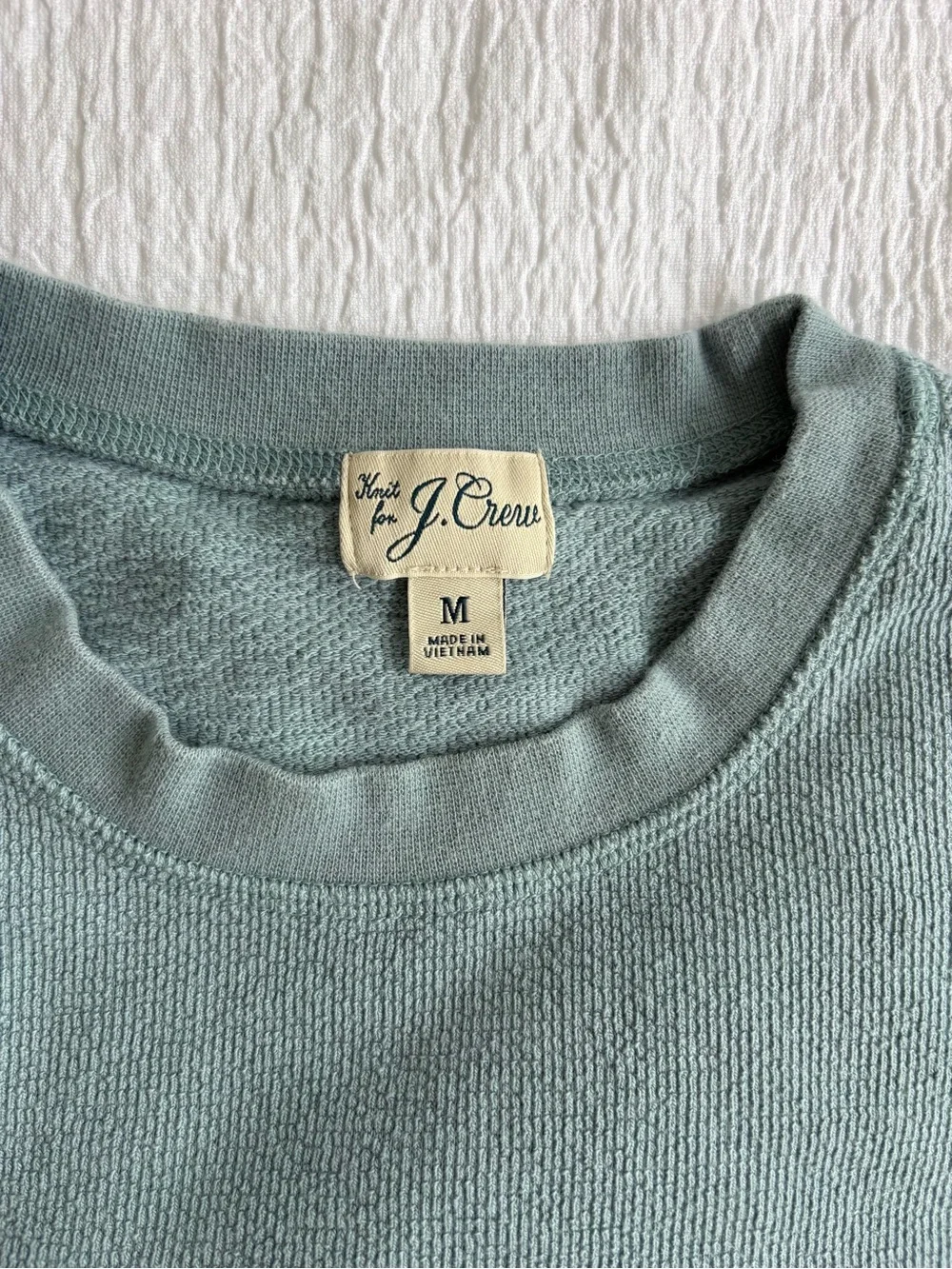 J Crew Men’s Waffle Knit Long Sleeve